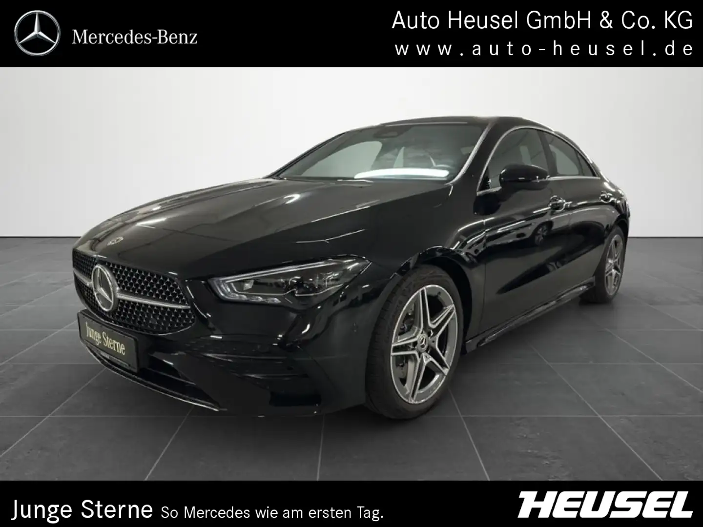 Mercedes-Benz CLA 200 AMG *Standh*Winter-P*Leder-P*LED*Prem-P* Zwart - 1