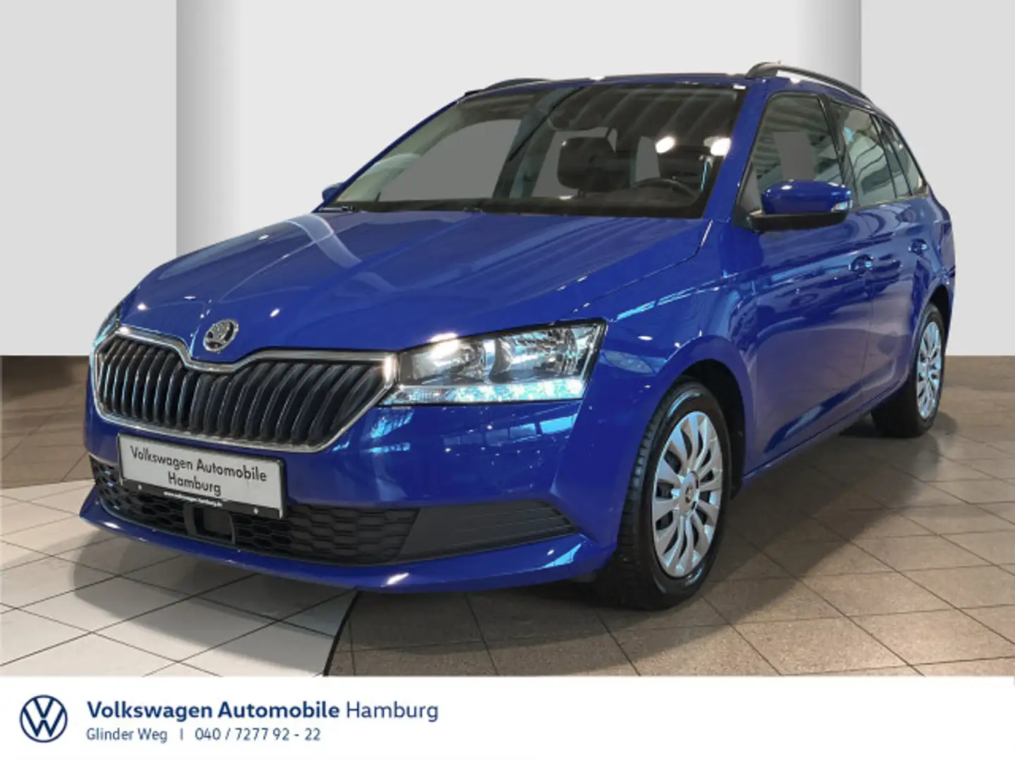 Skoda Fabia Combi 1.0 TSI Ambition 5-Gang PDC Blau - 1