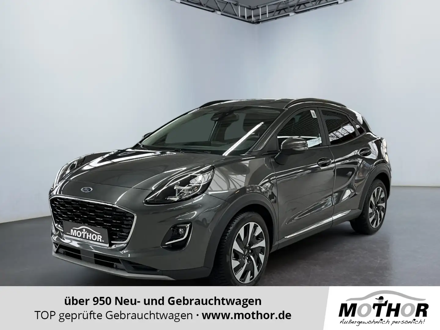 Ford Puma Titanium 1.0 EcoBoost Automatik Tempomat Gris - 1