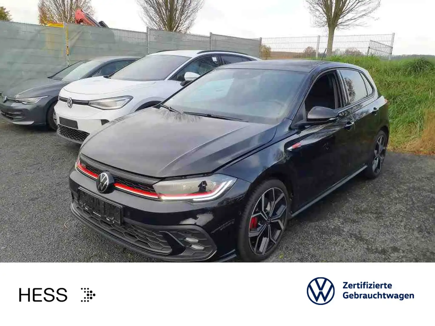 Volkswagen Polo 2.0 TSI DSG GTI*IQ.LIGHT*KAMERA*PANO*PDC*SH Schwarz - 1