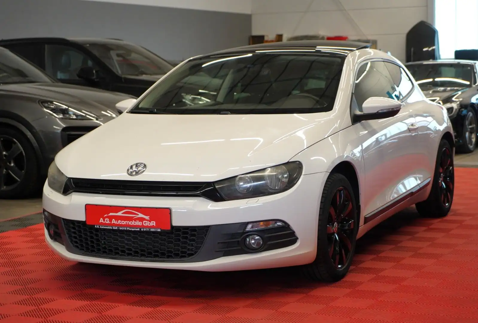 Volkswagen Scirocco 1.4 TSI 2.Hand*6Gang*Klima*Sitzh*Pano* White - 1