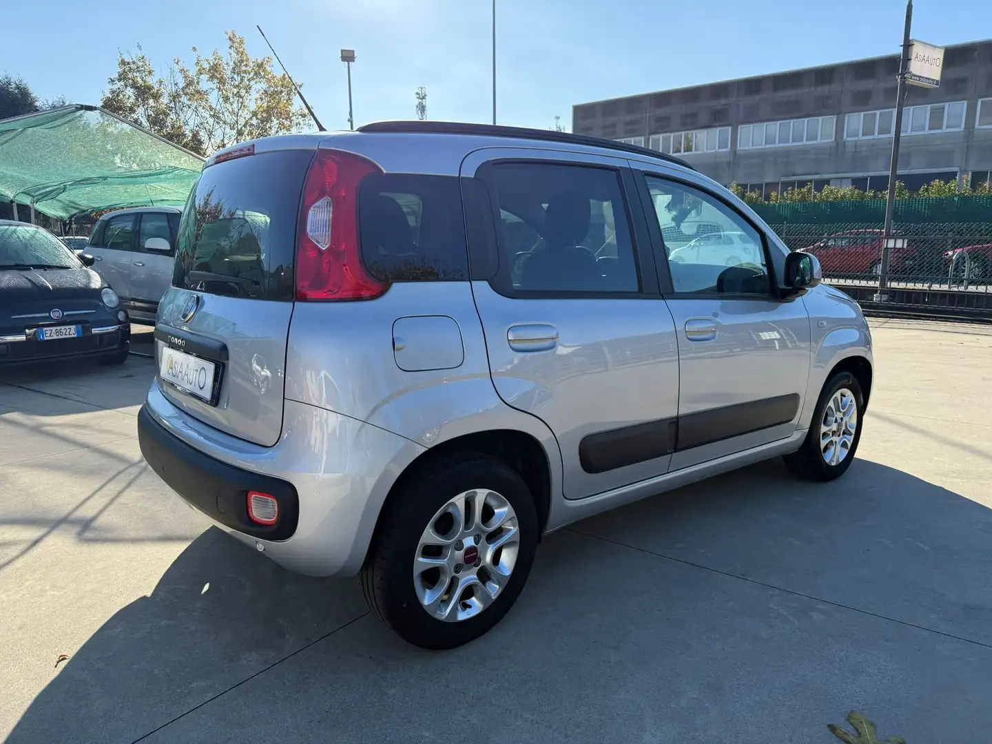 Fiat Panda 1.2 Lounge 90.500KM Zilver - 2