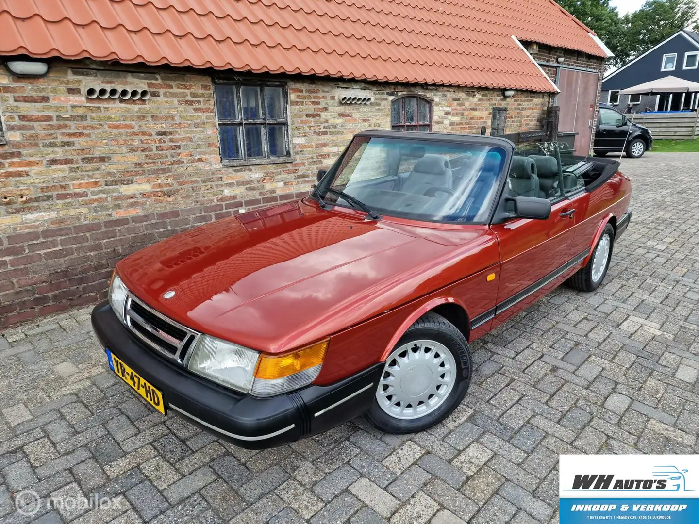 Saab 900 Cabrio 2.0i-16 Super Nette Staat! apk 14-07-2027 Czerwony - 1