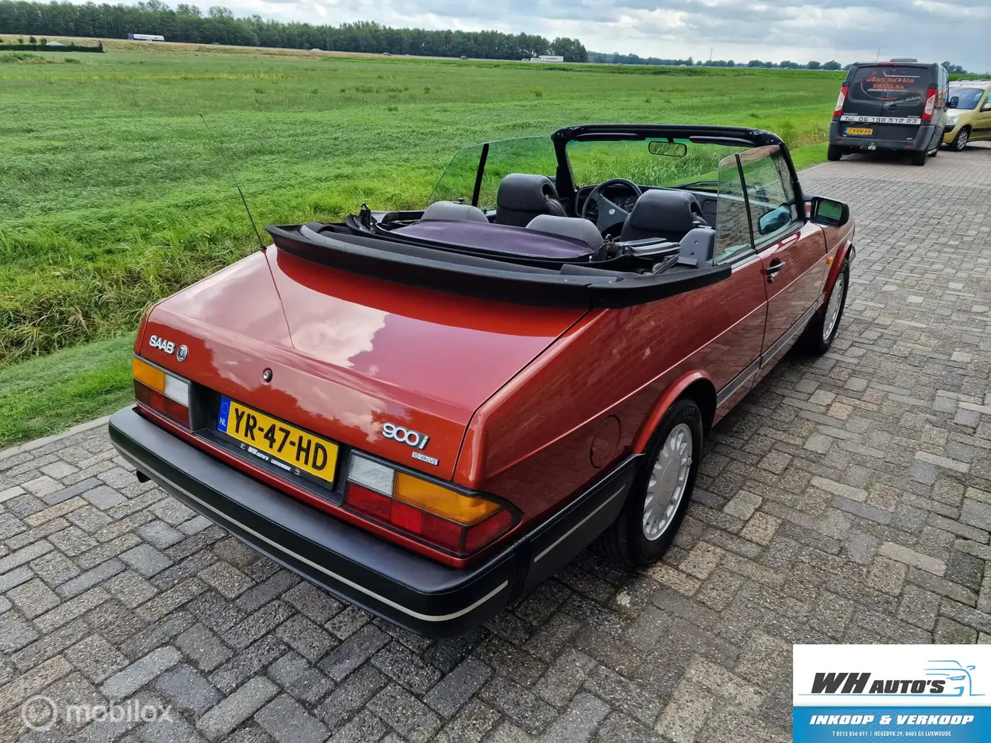 Saab 900 Cabrio 2.0i-16 Super Nette Staat! apk 14-07-2027 Rot - 2