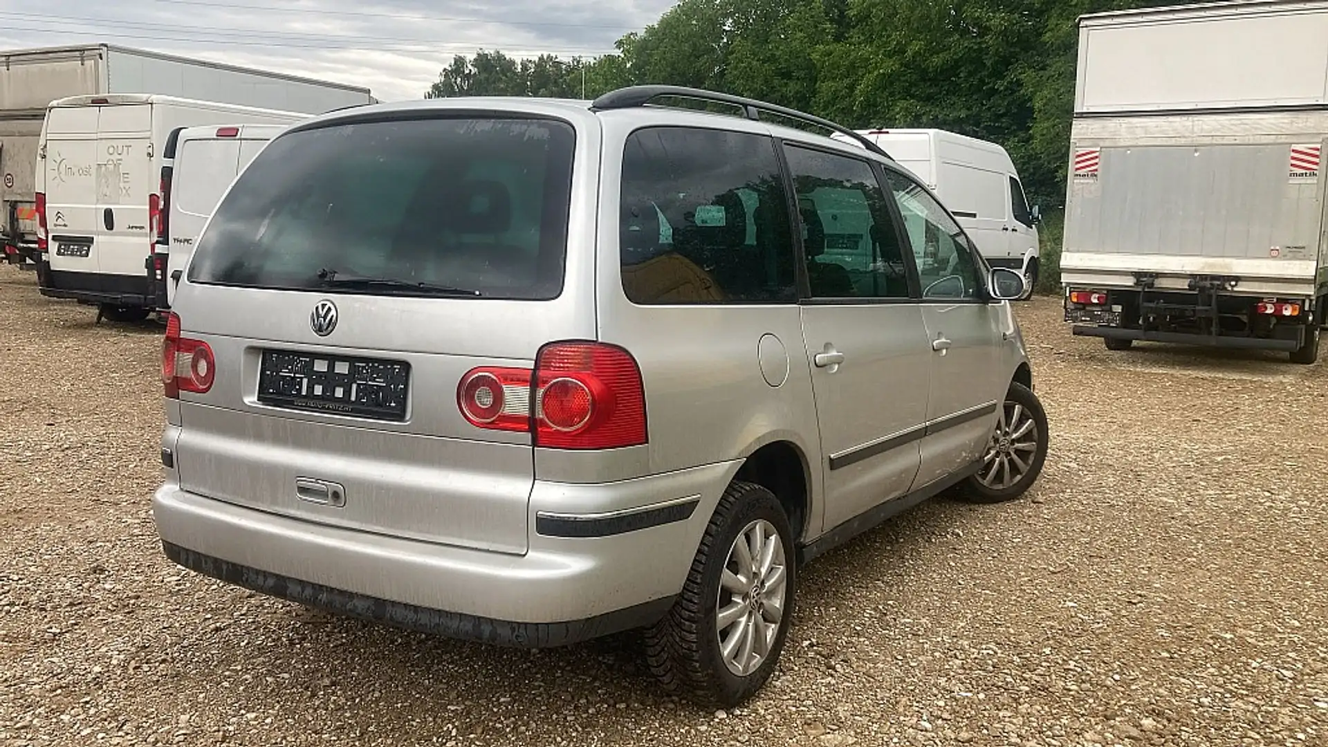 Volkswagen Sharan Trendline TDI DPF Argent - 2
