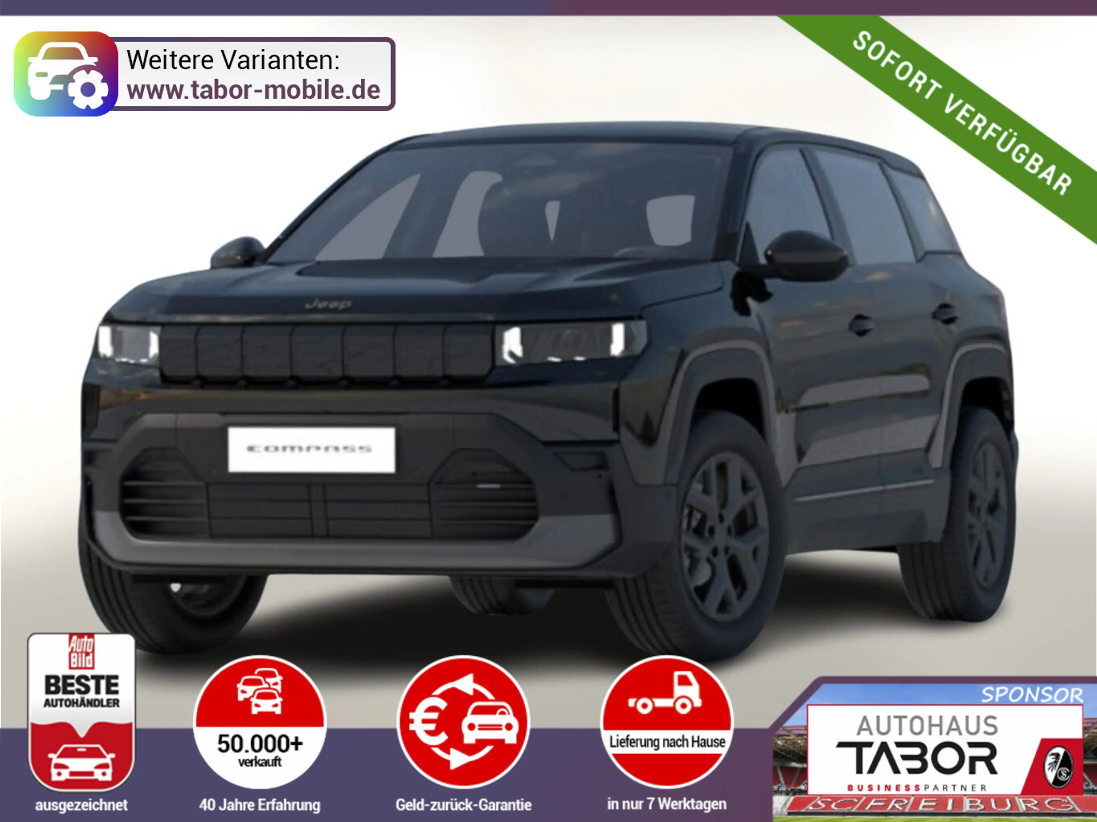 Jeep Compass Hybrid Nav Kam KeyL ACC LM18 PDC UVP-28%*