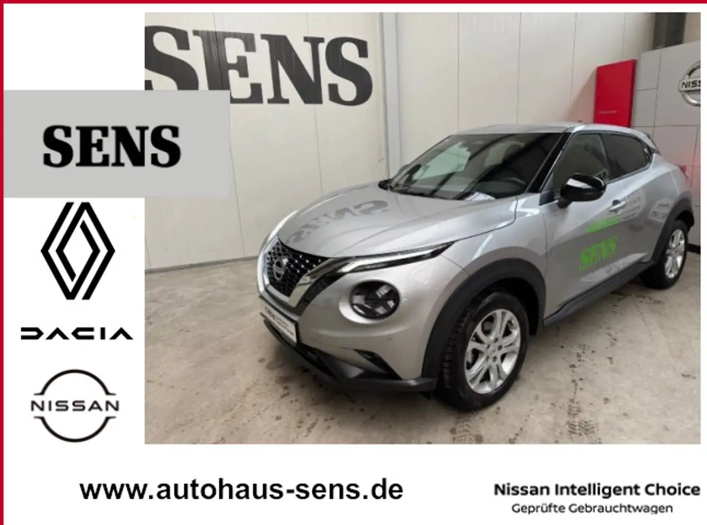 Nissan Juke 1.0 DIG-T N-Connecta *R-Kamera, Navi; Sitzh Argent - 1