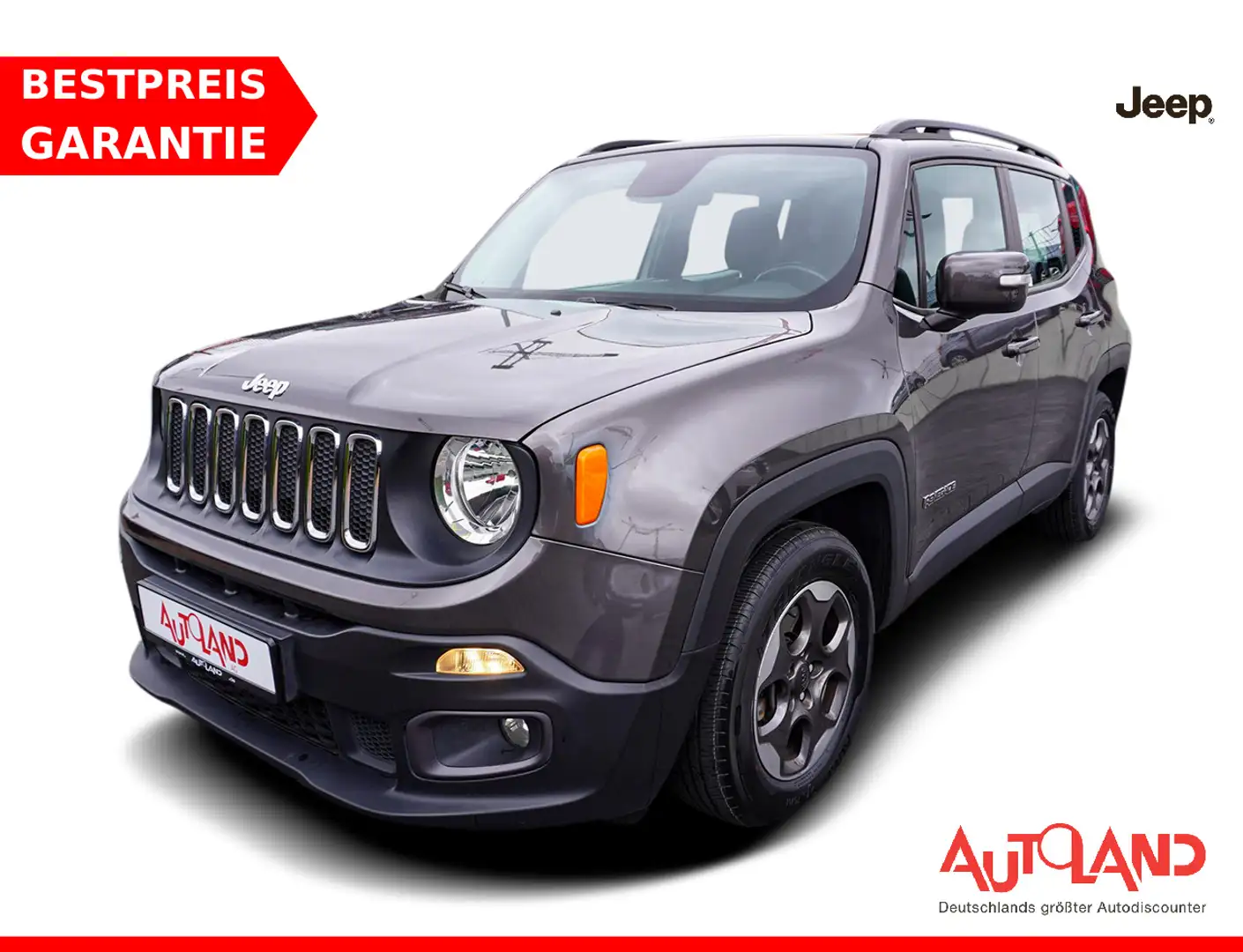 Jeep Renegade Panorama Sitzheizung Lenkradheizung PDC Grau - 1