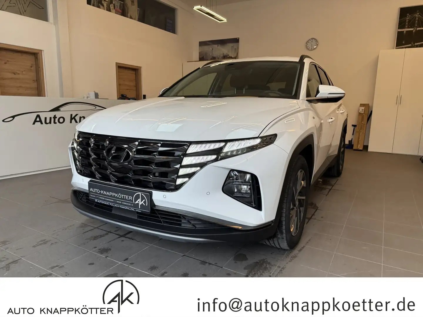 Hyundai TUCSON Tucson 1.6 CRDi Trend Mild-Hybrid 4WD (EURO 6d) Blanc - 1