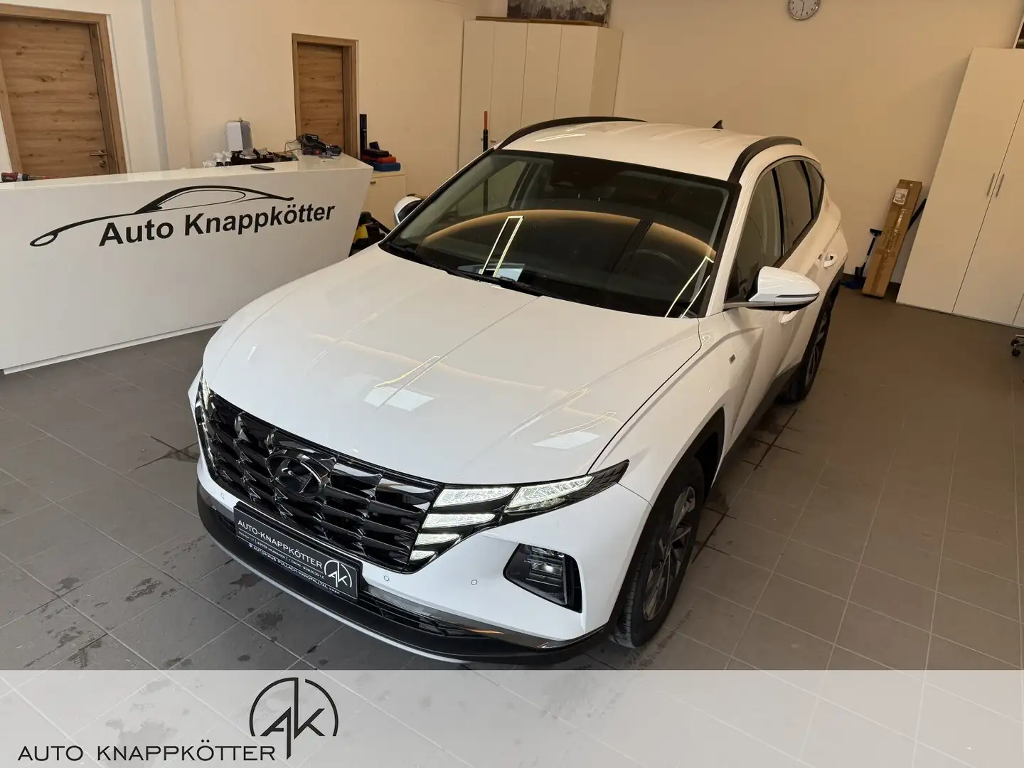 Hyundai TUCSON Tucson 1.6 CRDi Trend Mild-Hybrid 4WD (EURO 6d) Blanc - 2