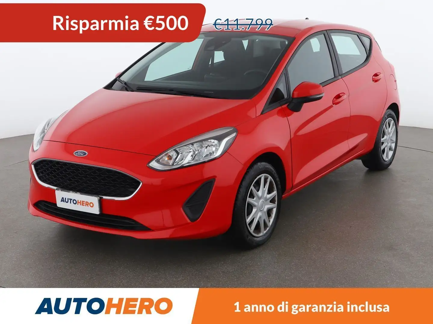 Ford Fiesta 1.1 Plus Rosso - 1
