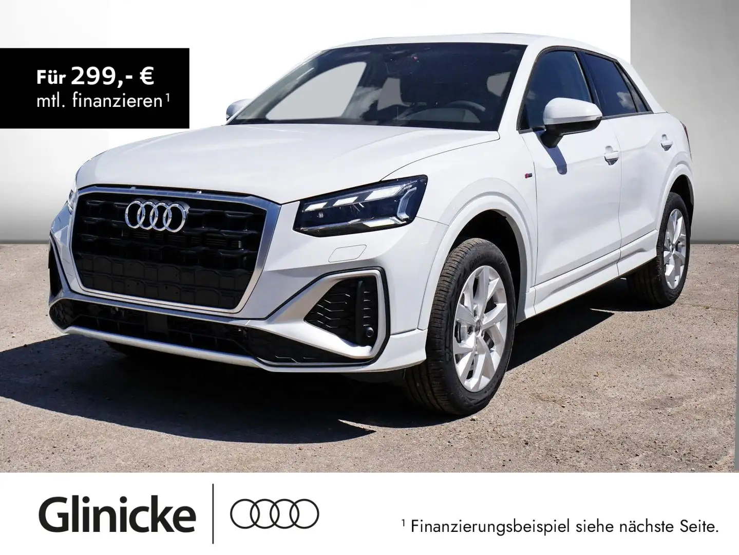 Audi Q2 S line 35 TFSI *Matrix-LED*MMI*Rückfahrkamera Blanc - 1