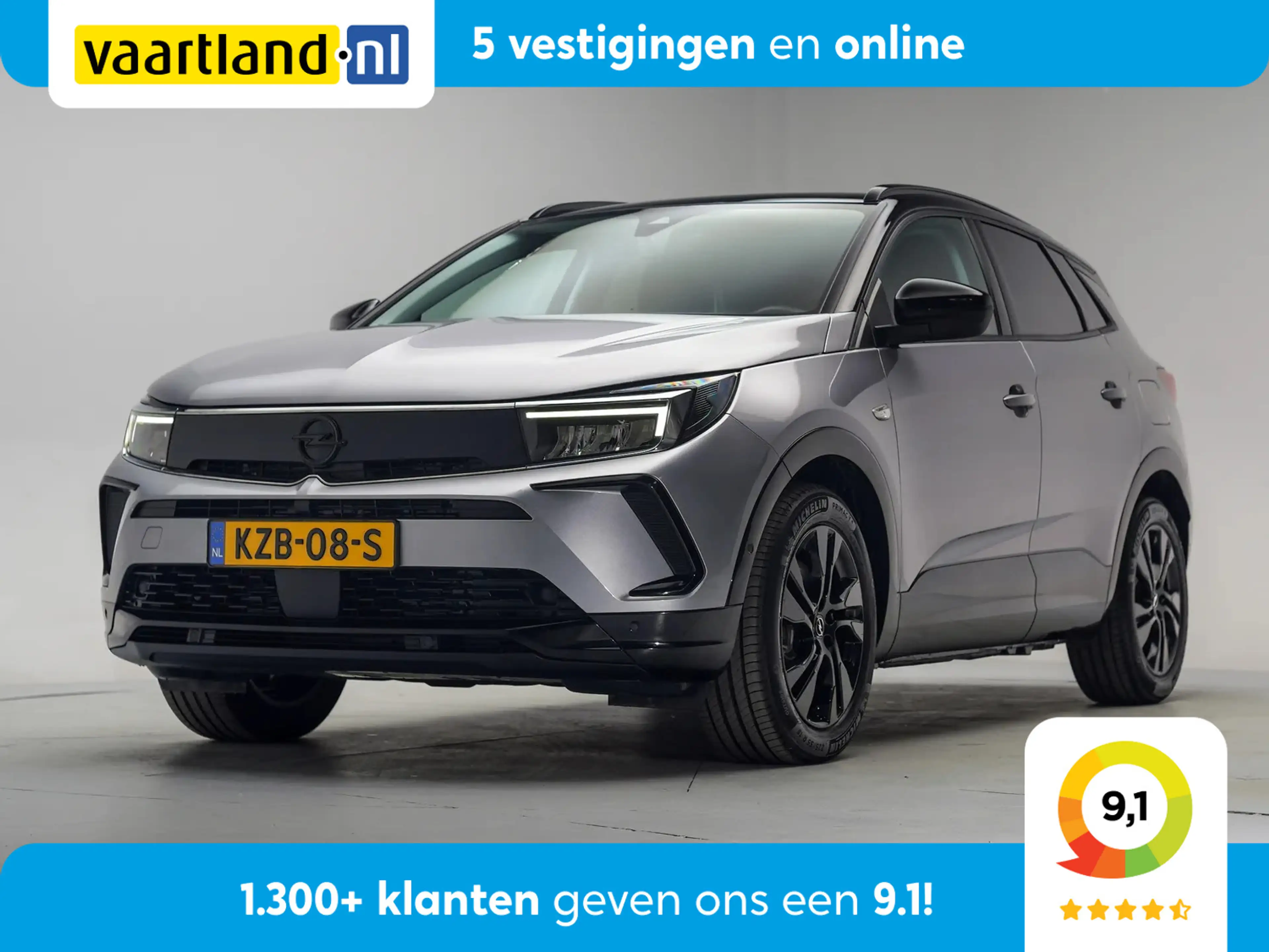 Opel Grandland 1.6 Plug-in Hybrid 225pk GS [ SoH 97,4% | LED Appl