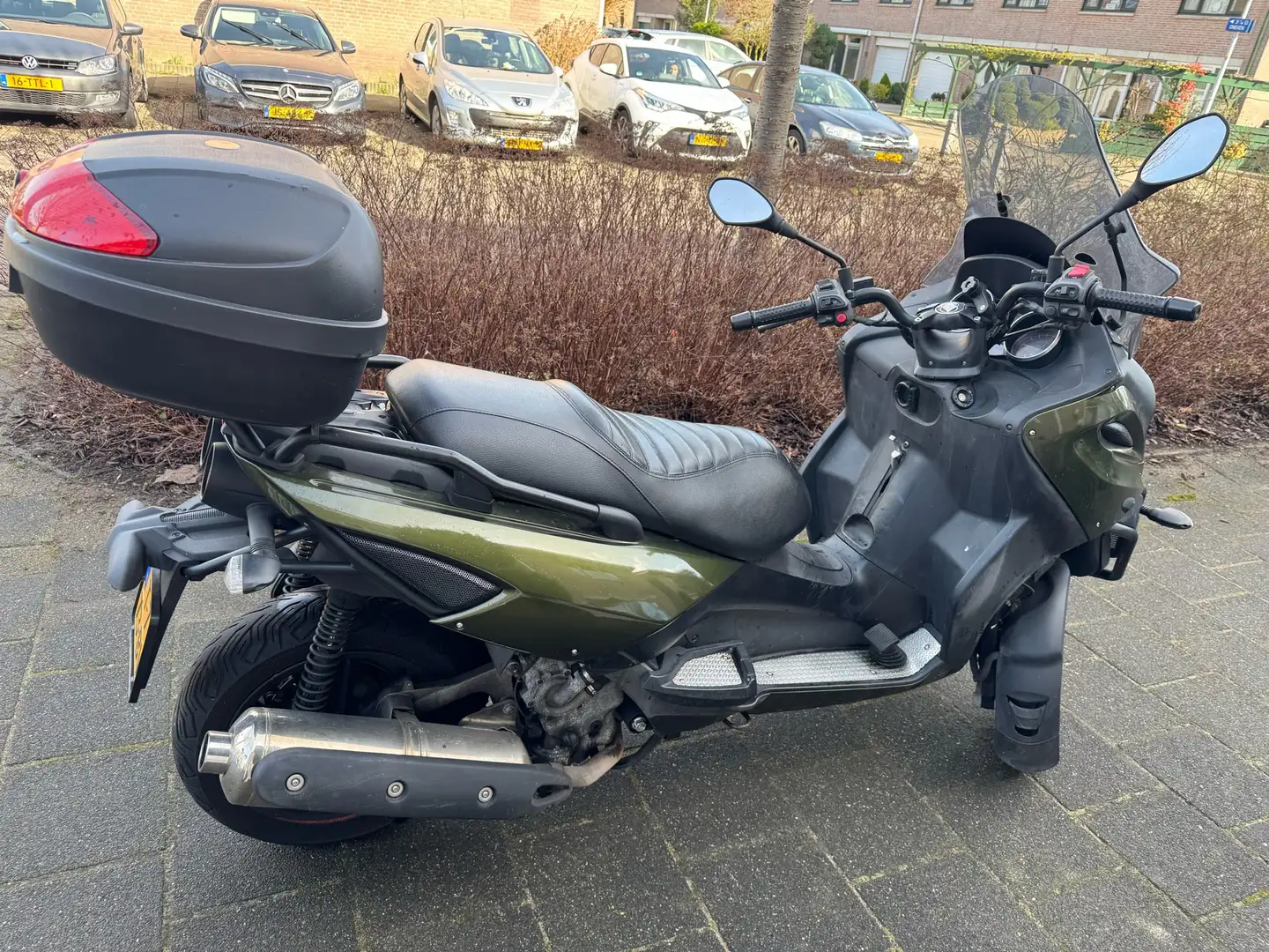 Gilera Fuoco 500 Gilera Fuoco 500 LT Custom Groen Verde - 2