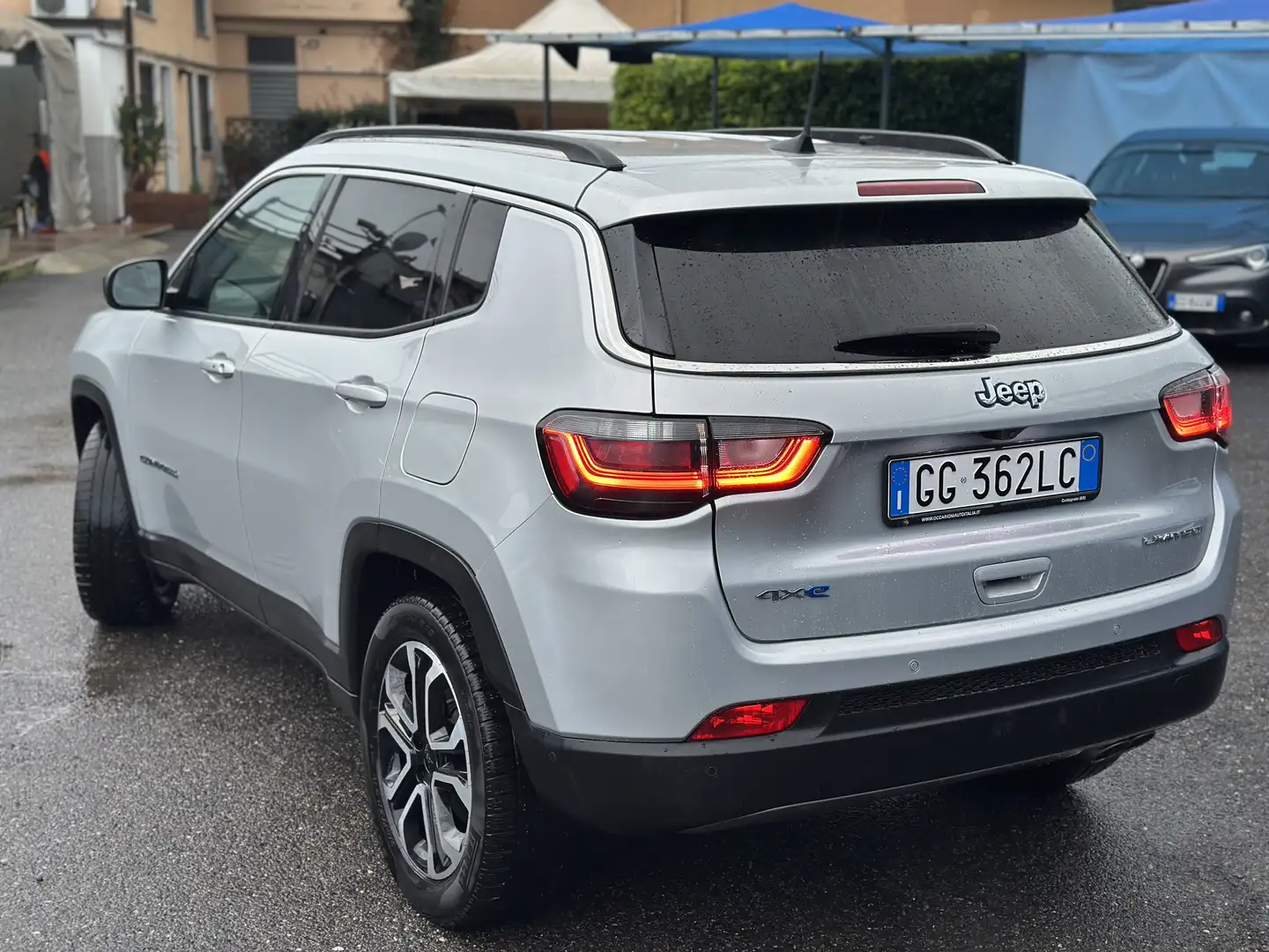 Jeep Compass 1.3 turbo t4 phev Limited 4xe auto Gris - 2