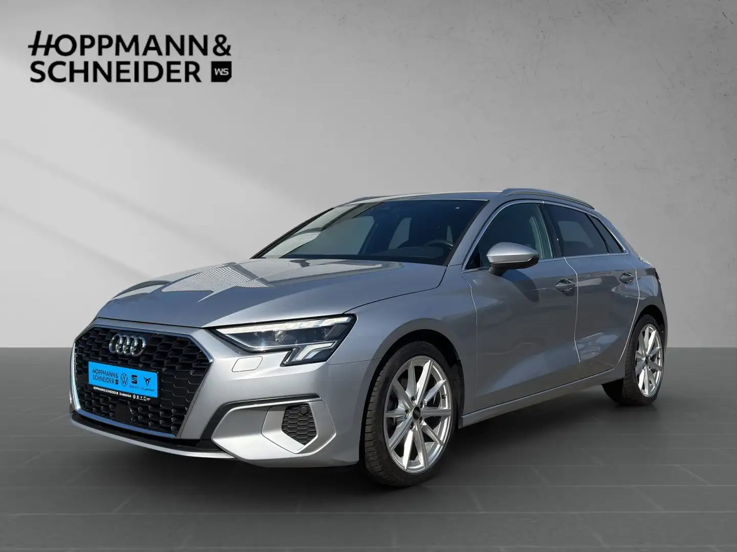 Audi A3 30 1.0 TFSI Sportback advanced - AHK-NAVI-LED Argent - 1