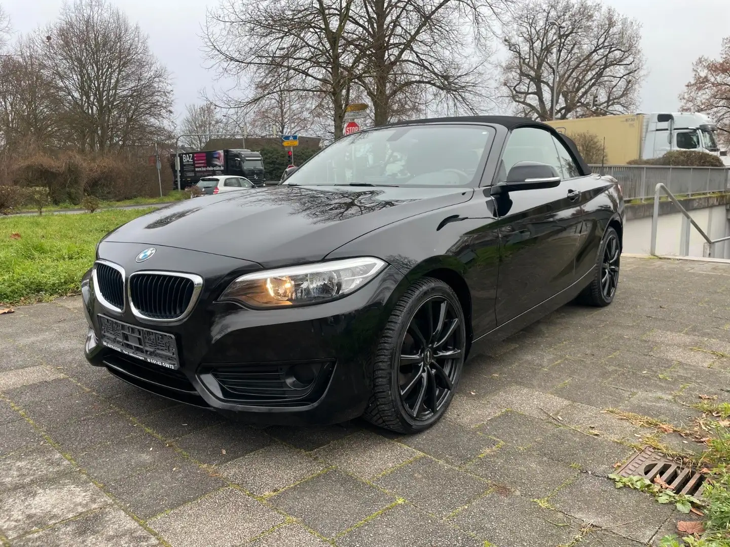 BMW 218 Cabrio Schwarz - 2