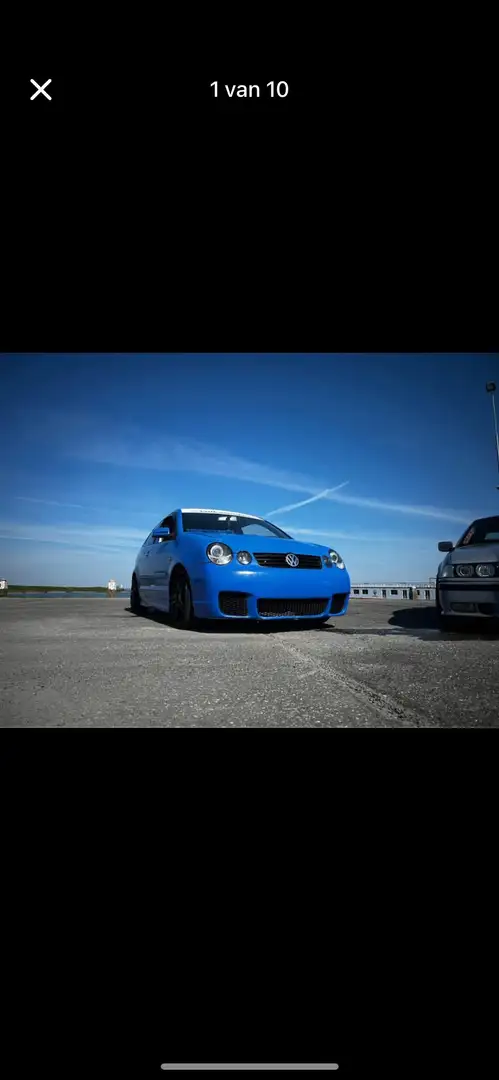 Volkswagen Polo 1.4-16V Highline Blauw - 2