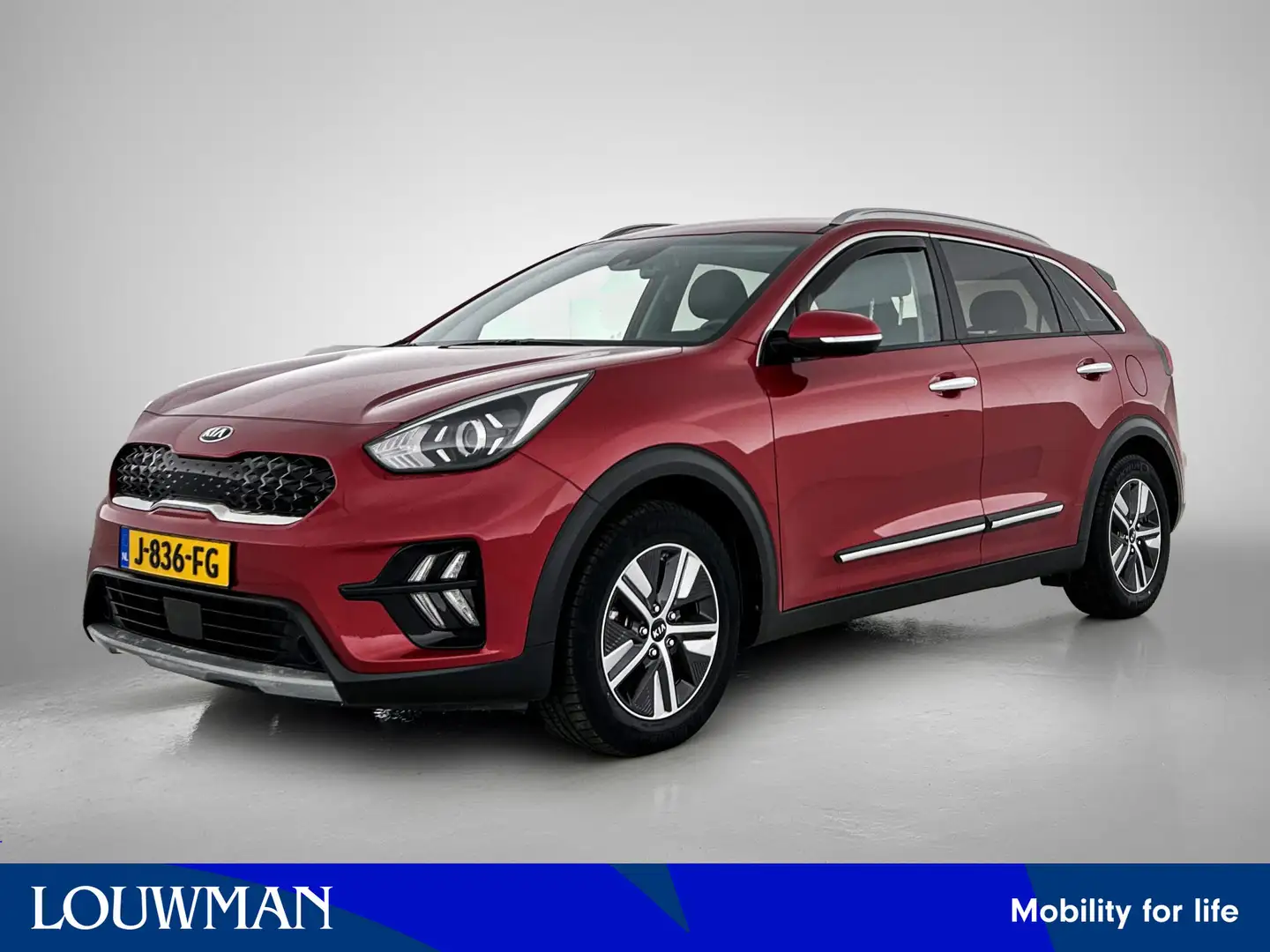Kia Niro 1.6 GDi Hybrid DynamicLine Navigatie | Trekhaak | Rood - 1