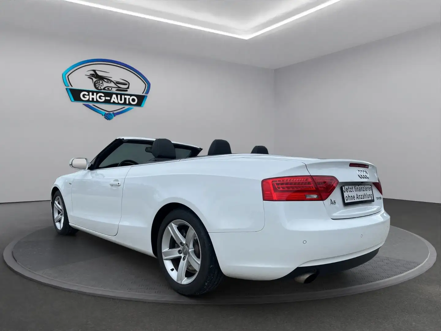Audi A5 Cabriolet 1.8 TFSI S-LINE *TÜVNEU*XENON* Weiß - 2