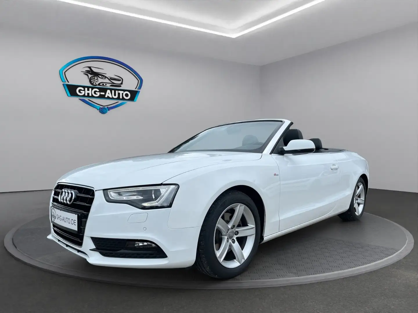 Audi A5 Cabriolet 1.8 TFSI S-LINE *TÜVNEU*XENON* Weiß - 1