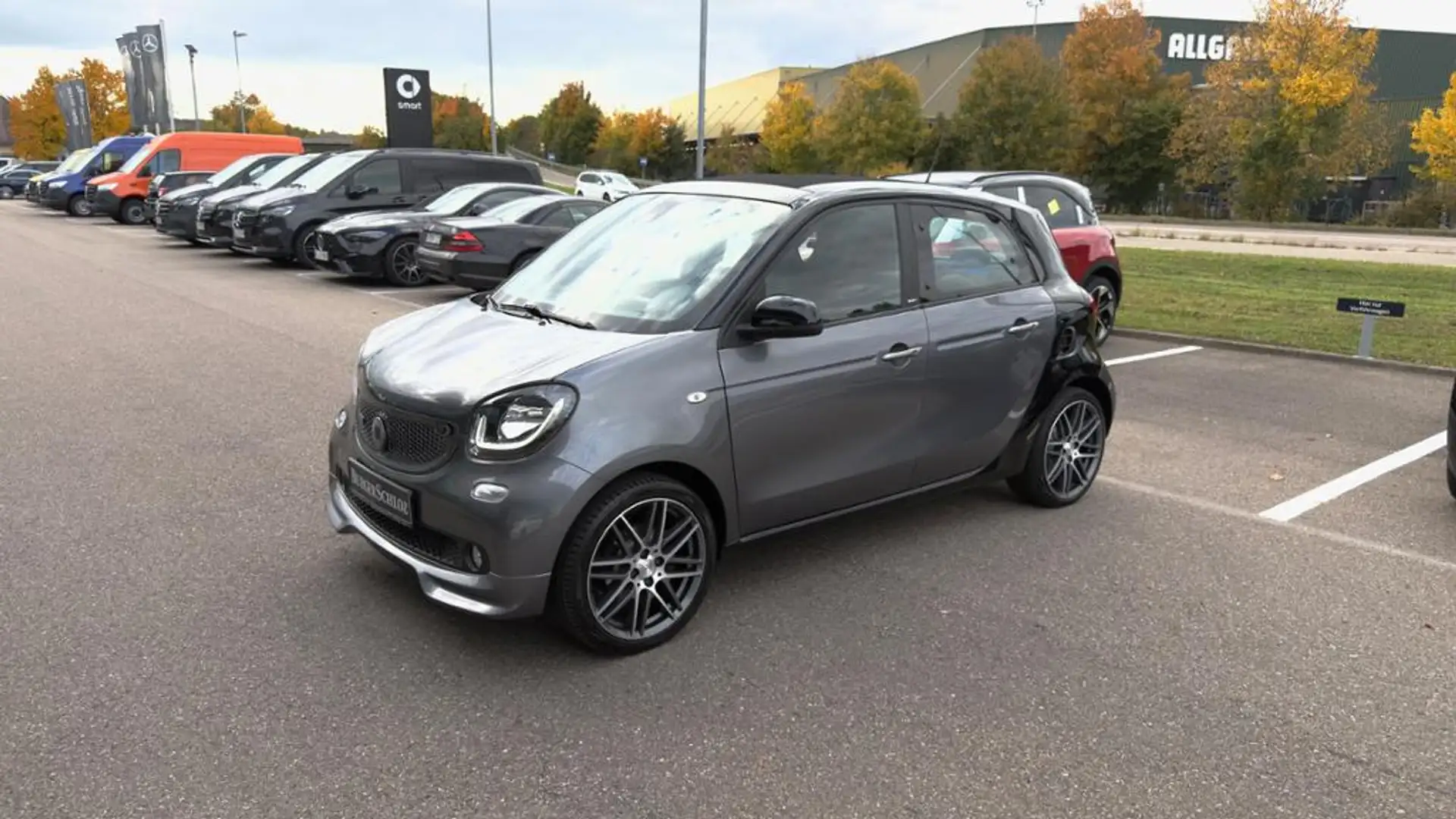 smart forFour BRABUS BRABUS/SHZ/NAVI/FALTDACH Grau - 1