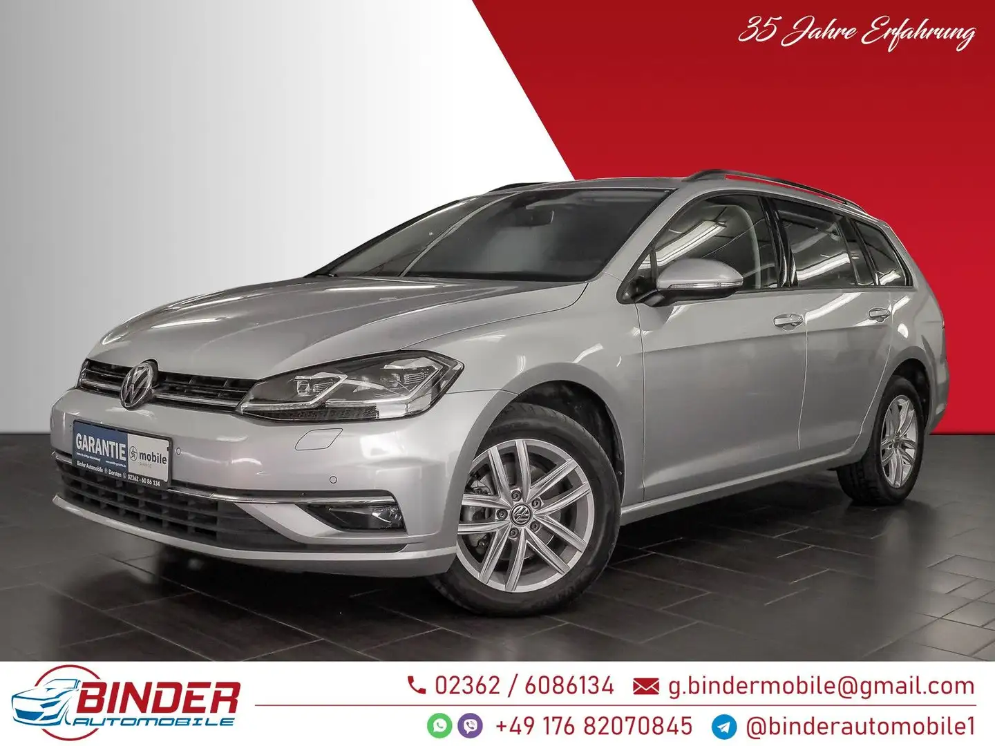Volkswagen Golf VII Variant Comfortline 4x4*AHK*GARANTIE* Argent - 1