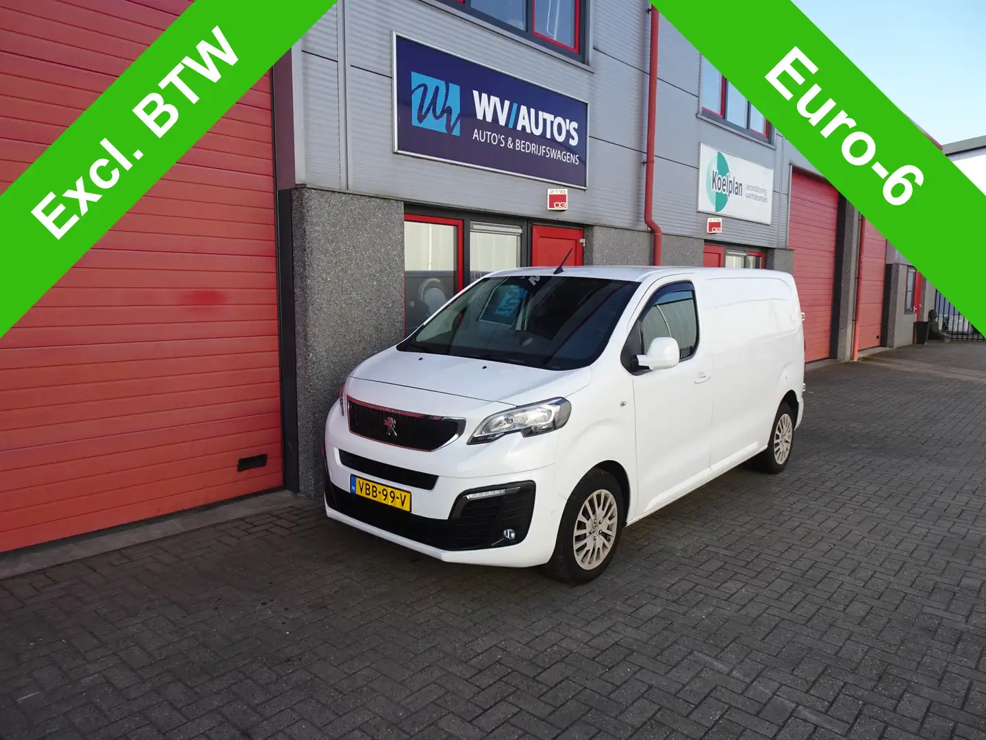 Peugeot Expert 2.0 BlueHDI 120 Standard Premium 3 zits airco 120 Wit - 1