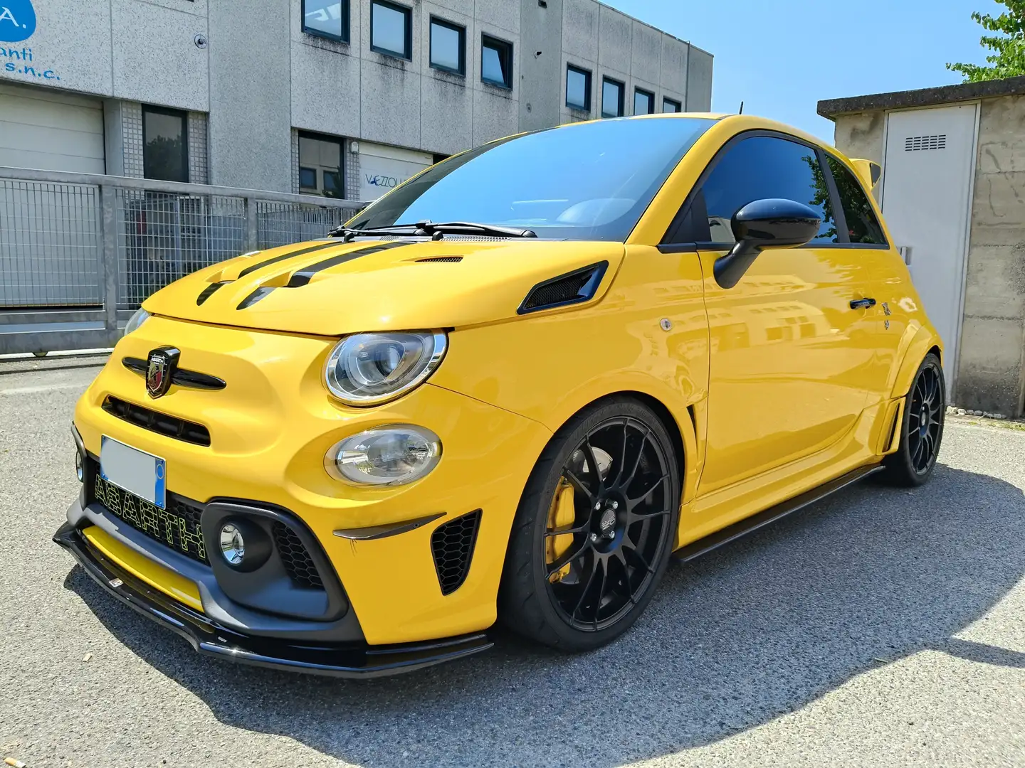 Abarth 595 595 1.4 t-jet Turismo 165cv "Unica" WRC AUTO SRL Jaune - 1