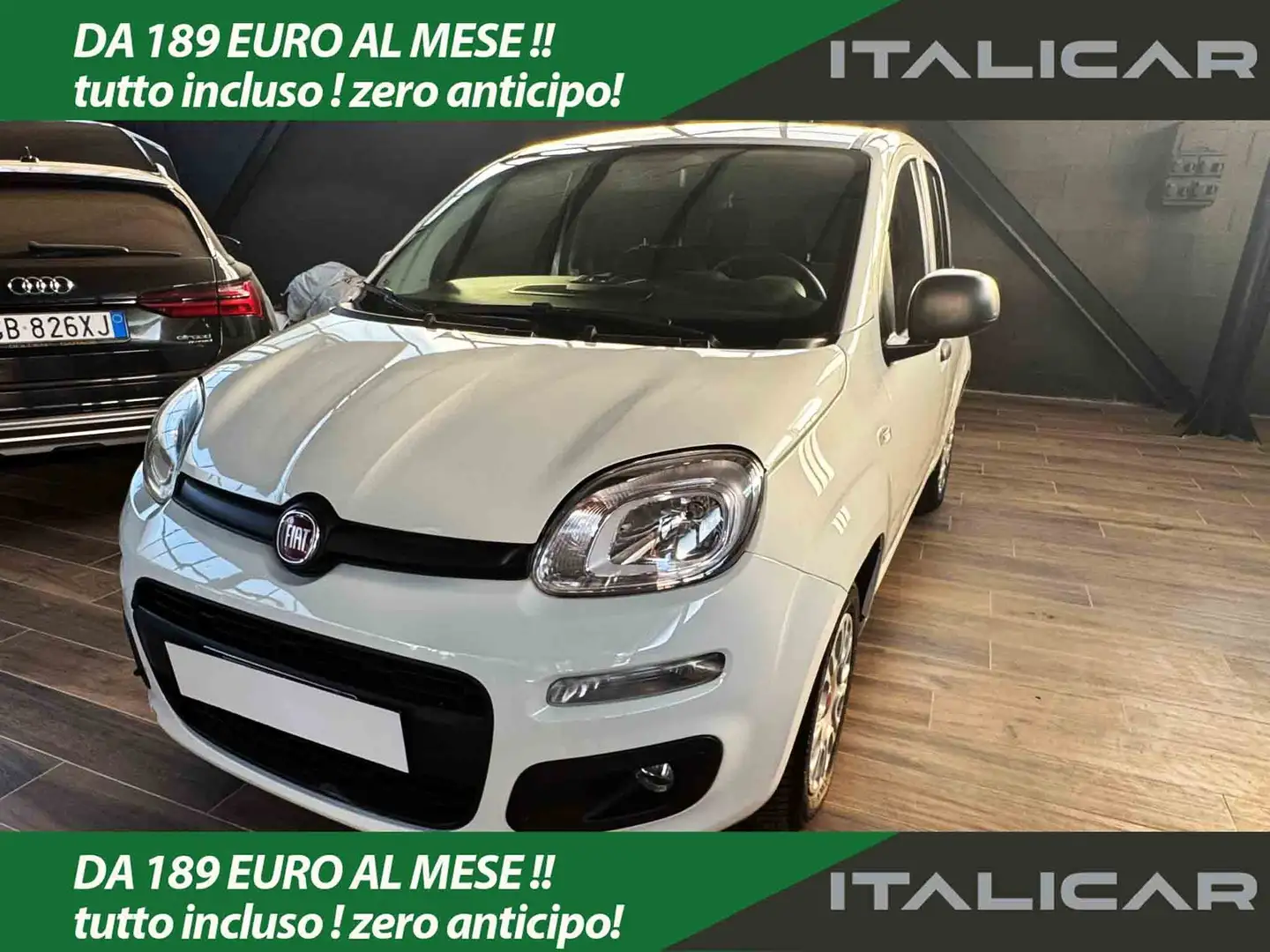 Fiat Panda Panda 1.2 Lounge 69cv Bianco - 1