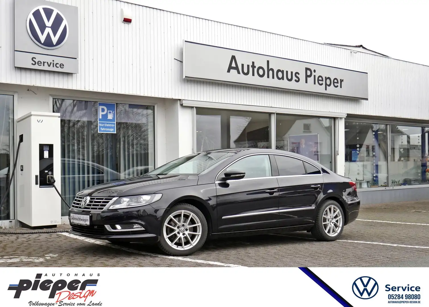 Volkswagen CC 1.4 TSI Xenon Navi PDC Tempomat 110 kW (150 PS)... Negro - 1