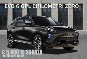 Evo 6 1.5 Turbo Bi-Fuel GPL Limited KM ZERO