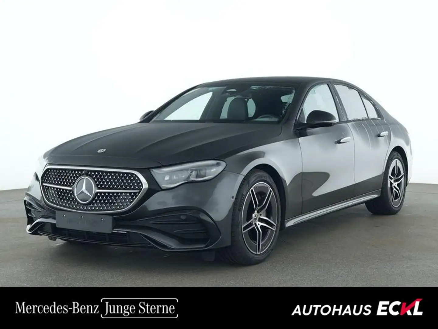 Mercedes-Benz E 220 d Limousine SpurW Winterp. SportS. Grau - 1