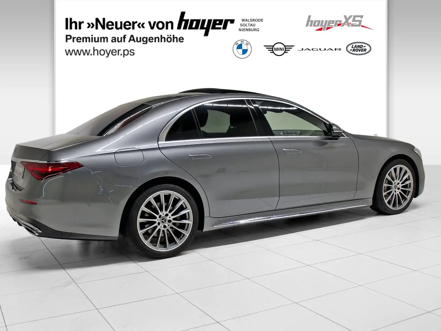 Mercedes-Benz S 350 d 4Matic AMG Line Panorama LED DAB Grau - 2