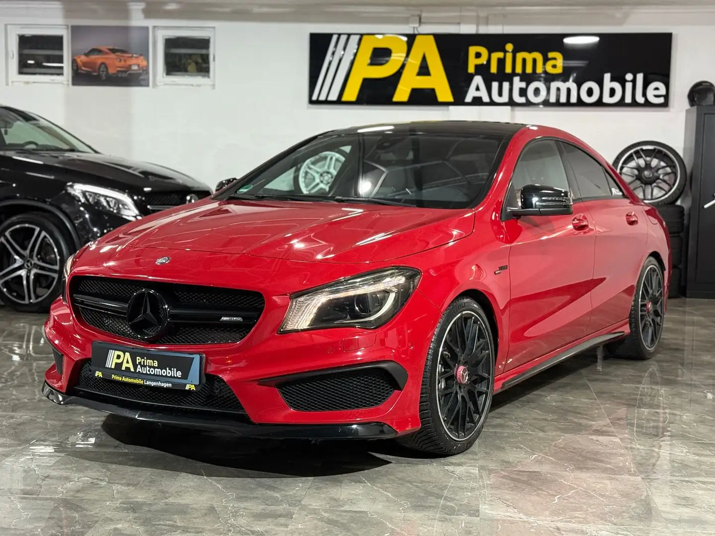 Mercedes-Benz CLA 45 AMG 4Matic / Perf. Sitze Xenon Kamera Rot - 1