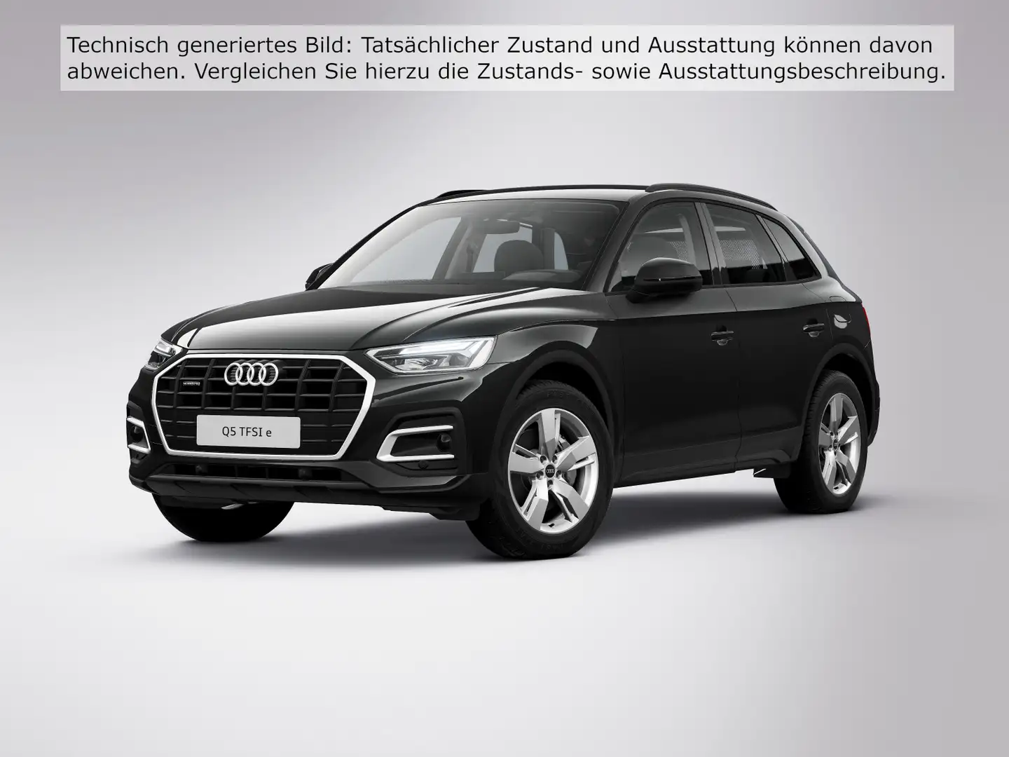Audi Q5 50 TFSI e qu. S tr. LED RFK NAVI ACC VIRTUAL Schwarz - 1