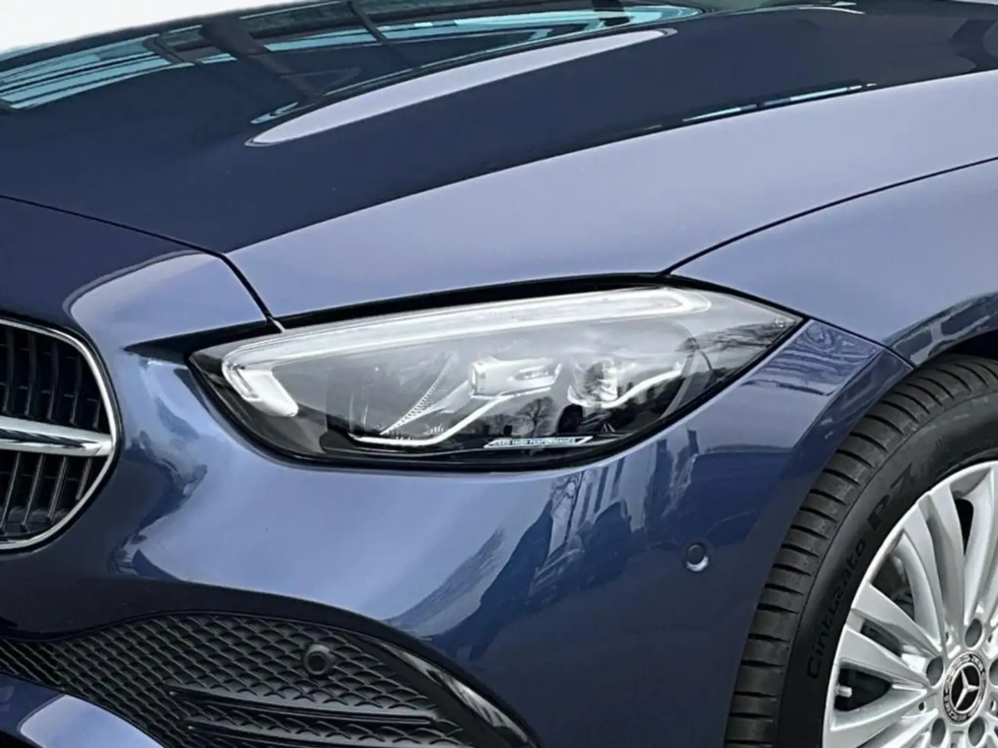 Mercedes-Benz C 220 d T AVANTGARDE SpurW W-Paket Navi PDC SHZ Blau - 2