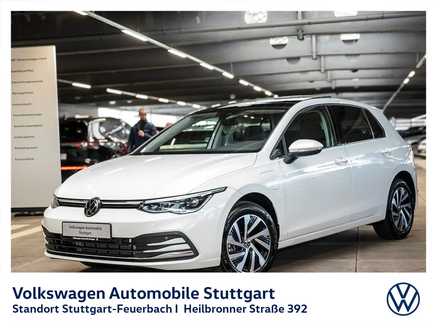 Volkswagen Golf 8 Style 1.4 Hybrid DSG Navi Kamera Weiß - 2