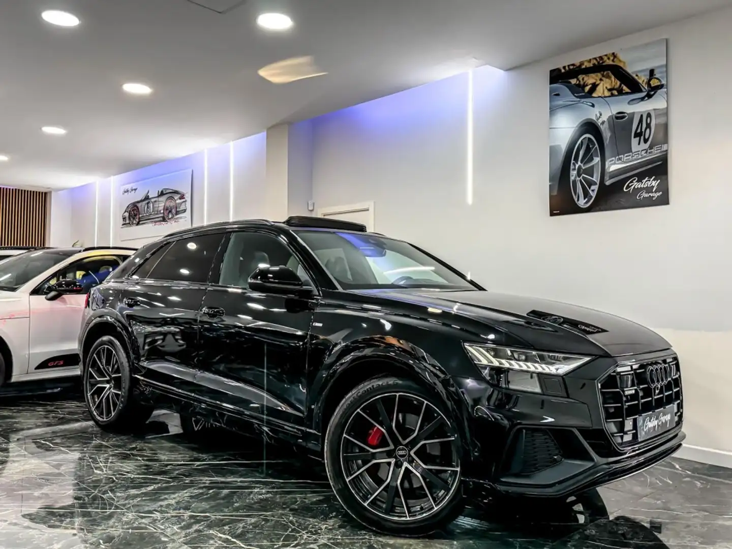 Audi Q8 50 TDI Black line quattro tiptronic Negro - 2