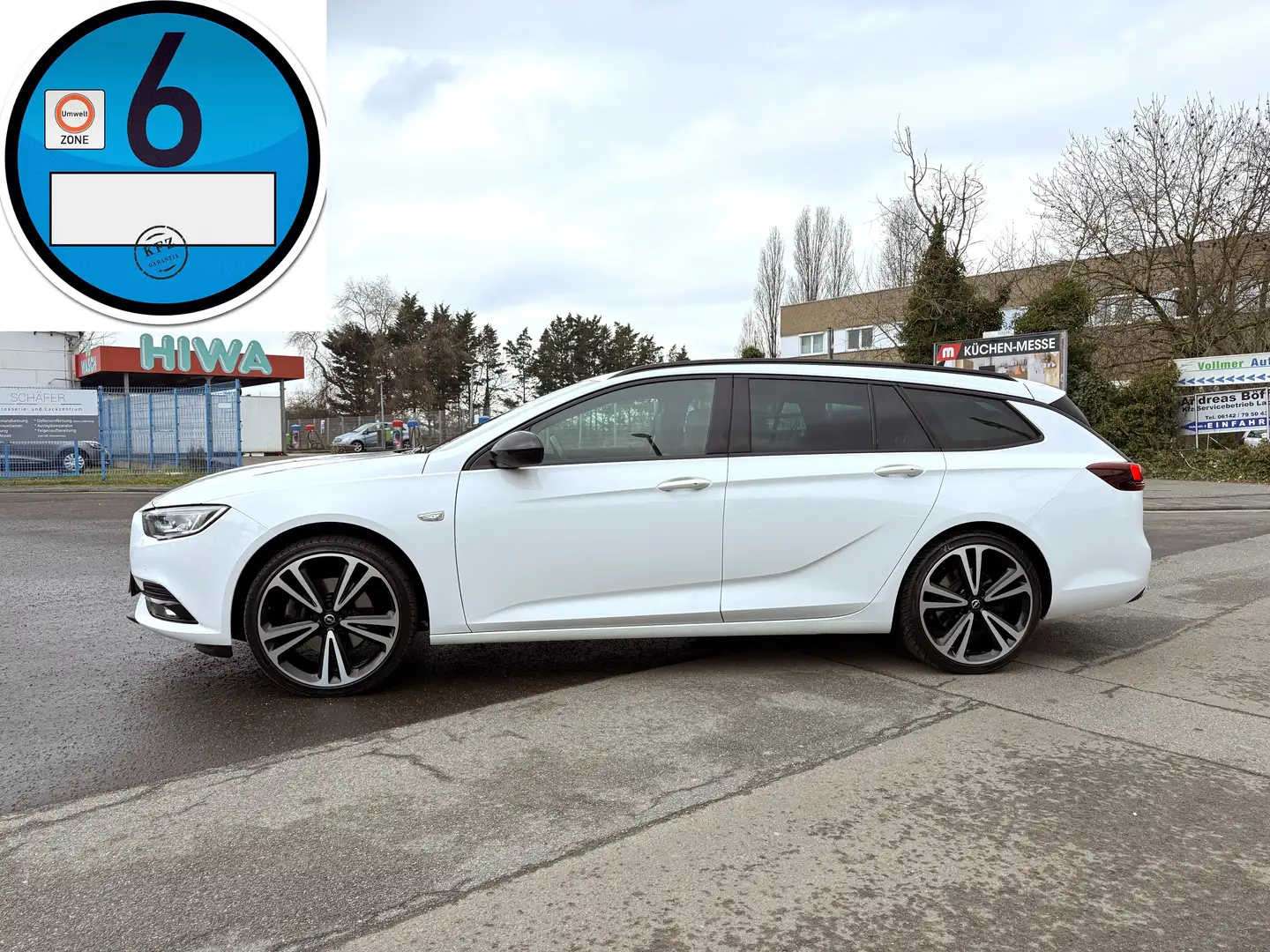 Opel Insignia B 2.0 BiTurbo 4x4 Sports Tourer Automatik (AHK) Blanc - 1
