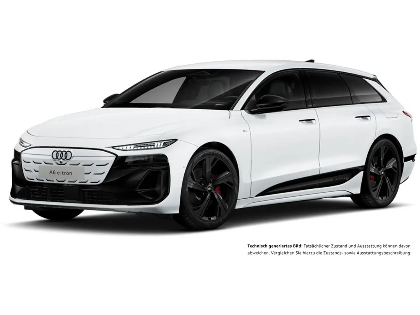 Audi A6 e-tron Avant S LINE WÄRMEPUMPE B&O AHK 360CAM Weiß - 2