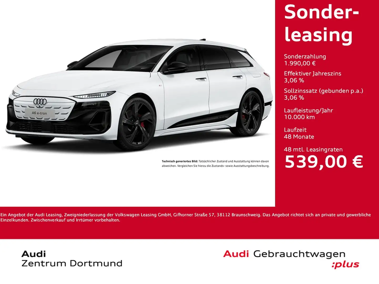 Audi A6 e-tron Avant S LINE WÄRMEPUMPE B&O AHK 360CAM Weiß - 1