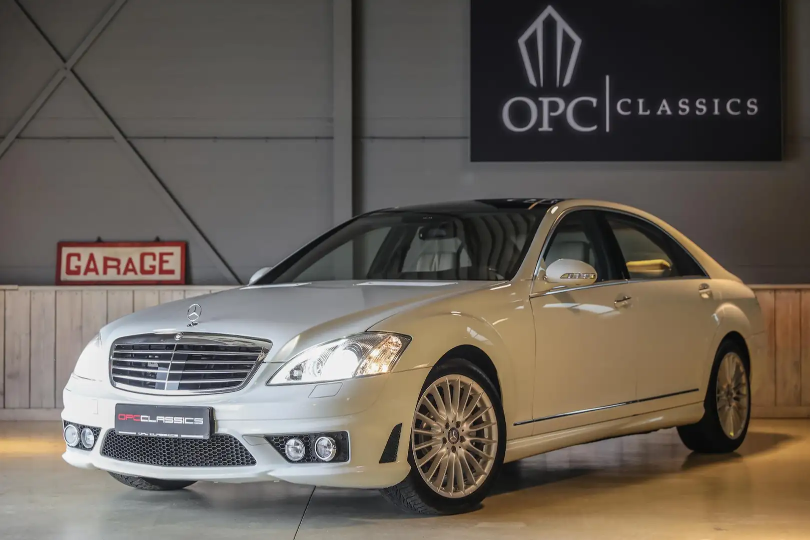 Mercedes-Benz S 500 Lang Weiß - 1