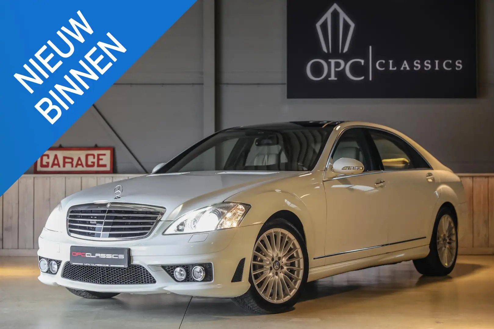 Mercedes-Benz S 500 Lang Weiß - 1