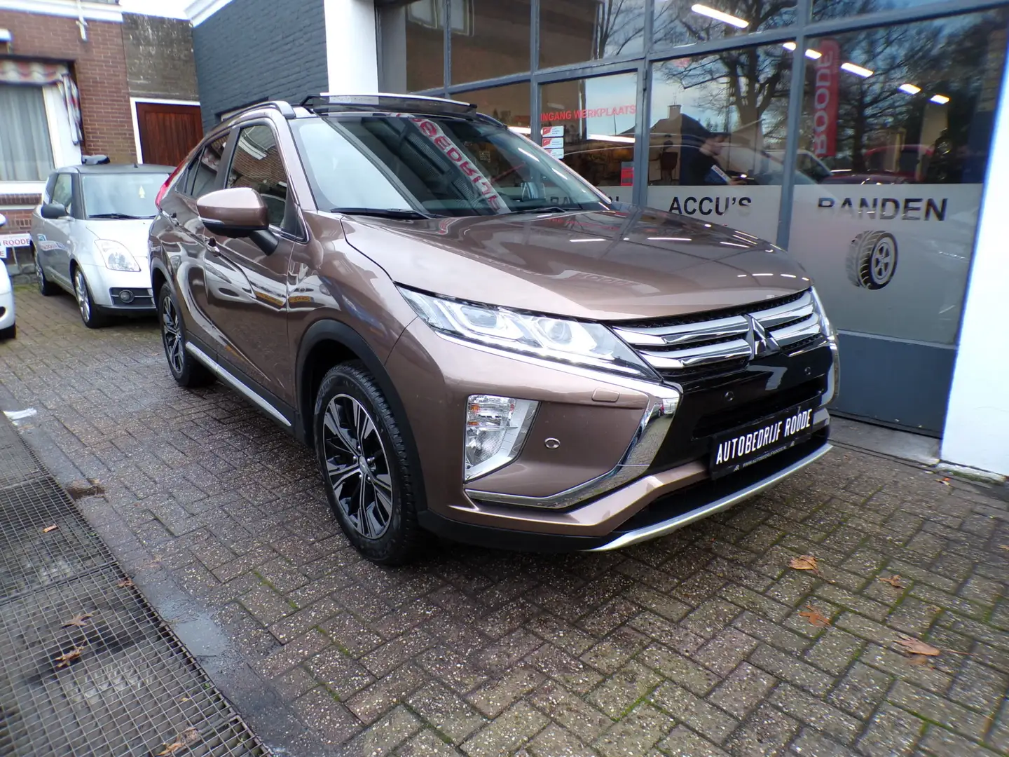 Mitsubishi Eclipse Cross 1.5 DI-T Vol Extra's 1e EIGENAAR,TOP STAAT,LEDER , Brun - 2