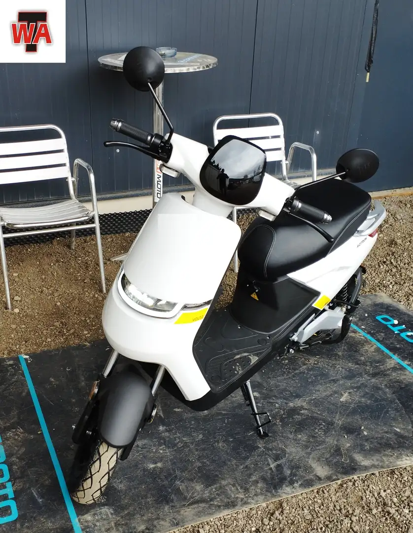 Motron Voltz *E- Moped* günstige Alternative zu Benzin Weiß - 2