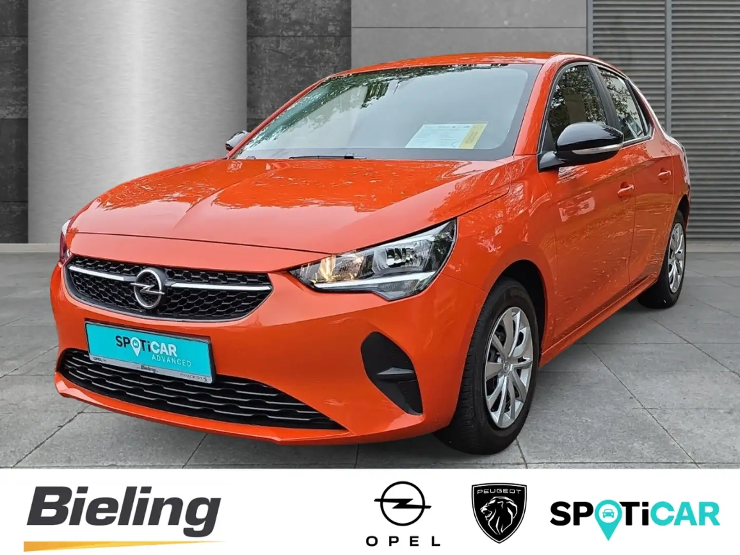 Opel Corsa F Basis 1.2 Klima , Radio mit Bluetooth, Elektr.Fe Orange - 1