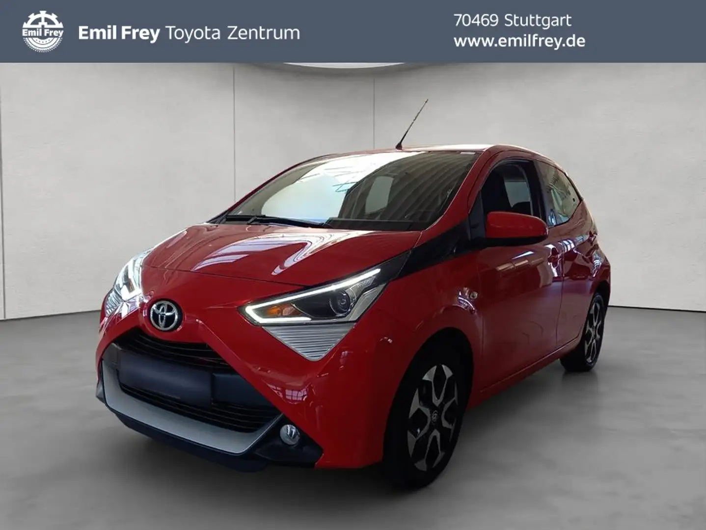 Toyota Aygo X x-play Team D /Klima/Rückfahrk./Apple+Android Rot - 1