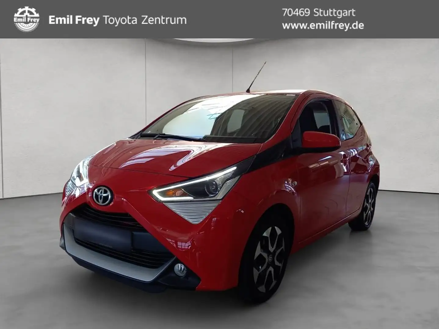 Toyota Aygo X x-play Team D /Klima/Rückfahrk./Apple+Android Rot - 1