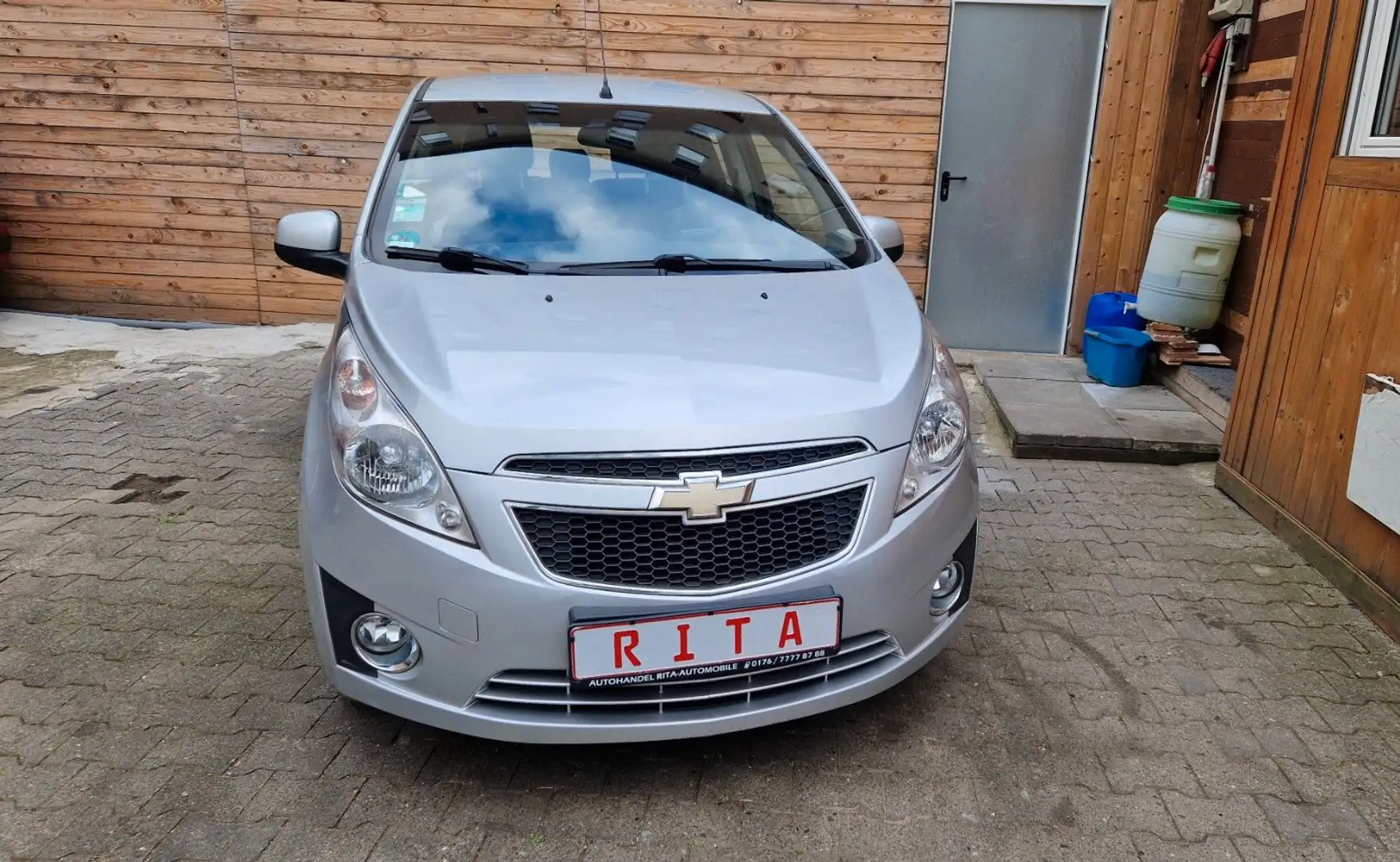 Chevrolet Spark 1.0 Klima, Isofix, Nichtraucherfahrzeug Grau - 1